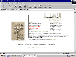 CLICK HERE TO SEE AN EXAMPLE OF A STARTER PACKAGE HOMEPAGE